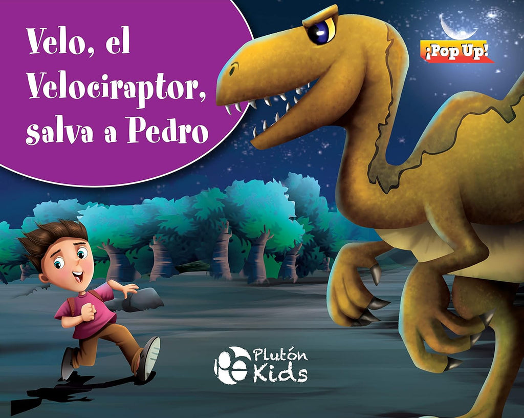 VELO, EL VELOCIRAPTOR SALVA  A PEDRO